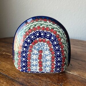 Manufaktura in Boleslawiec Unikat Napkin Holder Made in Poland